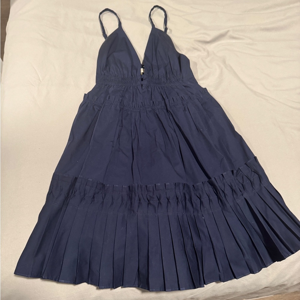 Ramy Brook Navy Blue Katrina Dress